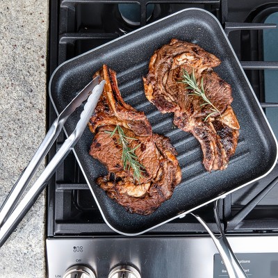 Granite Stone 10.25" Nonstick Square Grill Pan