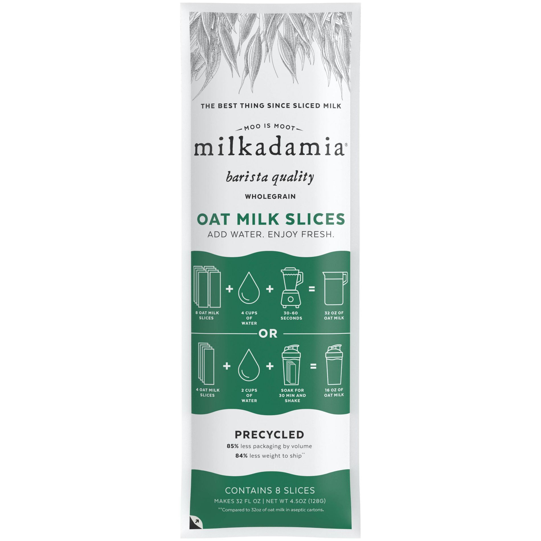 Milkadamia Oat Milk Slices - 4.52oz