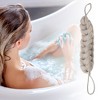 Unique Bargains Bath Durable Shower Loofah Body Sponge 11.42"x2.20"x1.97" 1 Pc - 2 of 4