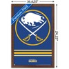 Trends International NHL Buffalo Sabres - Logo 20 Framed Wall Poster Prints - 3 of 4