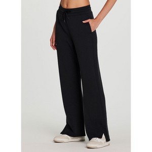 RBX Active Women's All Season Elevated Athleisure Fashion Wide Leg Lounge Pant with Pockets - 1 of 4