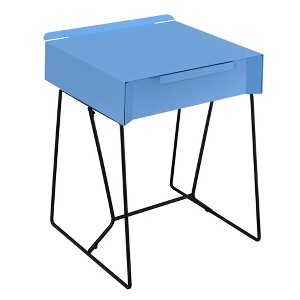 Loftis Modern Style Side Table Blue - ioHOMES