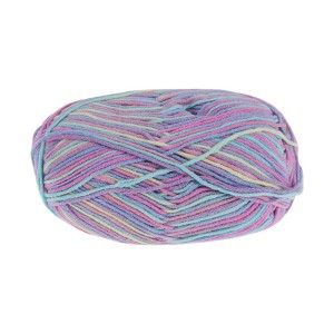 Unique Bargains Yarn Variegated Milk Cotton Yarn - 4-Ply Combed Cotton Reed Green 4724" 1 Pc - 1 of 4