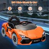 12V Kids Lamborghini Revuelto Ride-On Car, Electric Sports Car Toy with Remote, Bluetooth, Music & LED Lights - 3 of 4