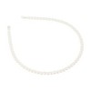 Unique Bargains Women's Elegant Faux Pearl Headband 4.53" Gold Tone White 1 Pc - 4 of 4