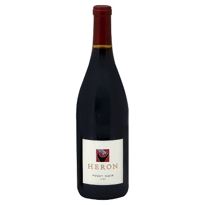 Heron Pinot Noir Red Wine - 750ml Bottle