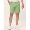 Lars Amadeus Men's Shorts Summer Solid Color Flat Front Walk Chino Shorts - 2 of 4