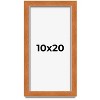 PosterPalooza | Panoramic Flat Brown Picture Frame - UV Acrylic, Foam Board Backing, Hanging Hardware - 2 of 4
