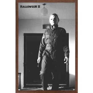 Trends International Halloween II - Michael Hallway Framed Wall Poster Prints - 1 of 4