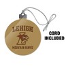 Lehigh University Mountain Hawks Logo Acrylic Christmas Tree Holiday Ornament - 3 of 4