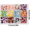 JDICTION Mixed Color Bead Kits (1 Box, 2900pcs) - Glass Seed Beads for Jewelry/Bracelet/Keychain Making Womens Accessories - 2 of 4