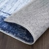 9x12 Modern Bordered Area Rug - Washable, Low Pile & Soft for Living Room & Bedroom - 3 of 4