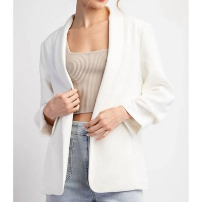 Women's Noelle Cropped Sleeve Blazer - ee:some
