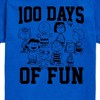 Boys' - Peanuts - 100 Days Of Fun Short Sleeve Graphic T-Shirt - 2 of 4