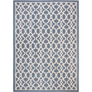 Courtyard Eeaufort CY6071 UV & Stain Resistant Non-Shedding Power Loomed Indoor/Outdoor Rugs - Safavieh - 1 of 4