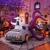 KRISRATE 10FT Halloween Inflatable Octopus Car with 8 Tentacles, LED Ghost Pumpkin Skull, Outdoor Indoor Yard Party Haunted House Decoration - 2 of 4