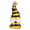 Old World Christmas 3.75 In Bee Happy Gnome Spring Flower Bee Hive Tree Ornaments - 2 of 3