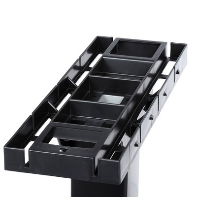 Patriot Black Powder Coated Polymer Mailbox Post