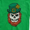 Men's - Instant Message - Leprechaun Skull Short Sleeve Graphic T-Shirt - 2 of 4