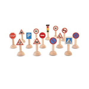 Plantoys| Set Of Traffic Signs & Lights - 1 of 1