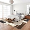 Modern Washable Runner Rug – Ultra-Thin Non-Slip Hallway Carpet, Abstract Low-Pile Mat for Kitchen - 4 of 4