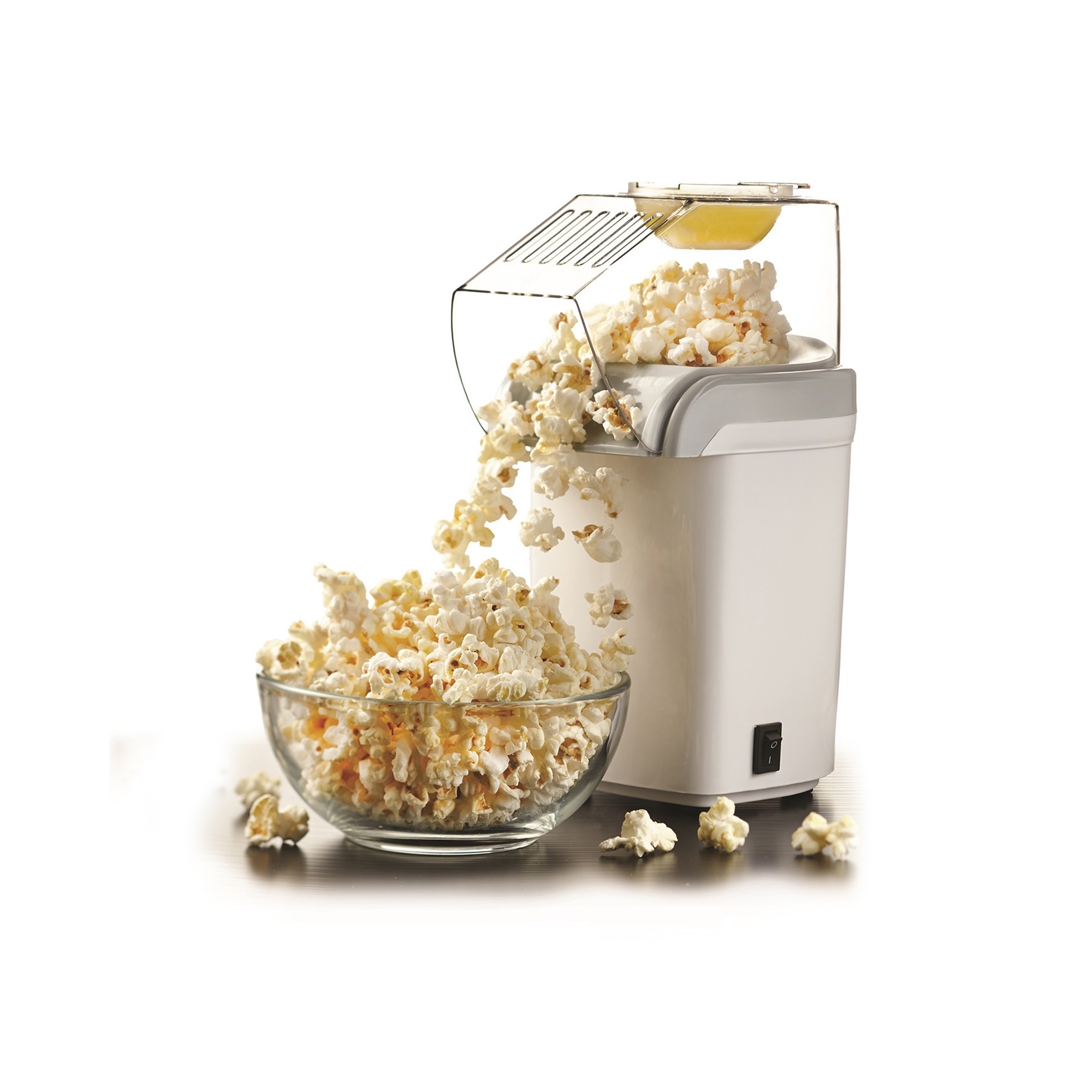 Brentwood Hot Air Popcorn Maker in White