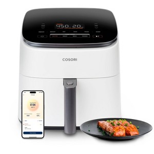 Cosori TurboBlaze Smart Air Fryer White US Retail - 6-Quart (Ceramic ...