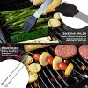 16-Piece BBQ Grill Accessories Set - Barbecue Tool Kit with Aluminum Case for Home Grilling - Great Gift for Birthday or Father’s Day by Home-Complete - 4 of 4
