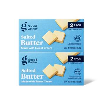 Salted Butter Quarters - 2lb - Good & Gather™
