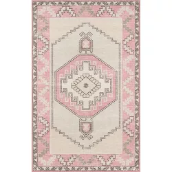 6'6"x9' Anatolia Blaise Area Rug Pink - Momeni