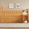Whisen Wooden Full Size Bed & Bed Frame with Storage Drawers - 3 of 4