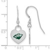 Black Bow Jewelry Sterling Silver  NHL Dangle Earrings - 2 of 4