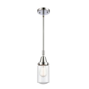 Dover - 1 Light Stem Hung Mini Pendant In Traditional Style-11.38 Inches Tall and 4.5 Inches Wide - 1 of 1