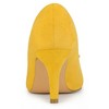 BLISSFUL STEP Women's Pointed Toe Stiletto Heel Slip-on Pumps - 3 of 4
