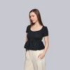 Women's Short Sleeve Scoop Neck T-Shirt - A New Day™ - 3 of 4