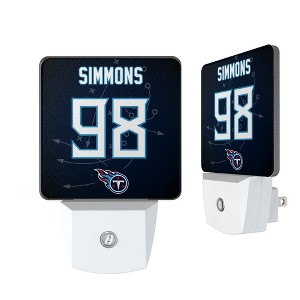 NFL Tennessee Titans Players Game Tactic Night Light 2-Pack - 1 of 4