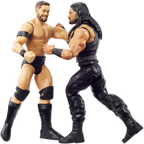 Wwe Championship Showdown Roman Reigns Vs Finn Balor Action Figure 2pk Series 1 Target