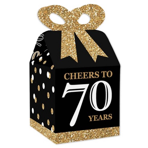 70th Birthday Favor Bags
