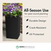 Tierra Verde Citadel Horizon Self Watering Square Planter - 3 of 4