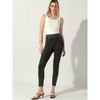 Allegra K Women's Jeggings Tummy Control Stretchy High Waisted Jeans - 4 of 4