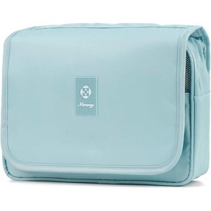 Narwey Small Hanging Travel Toiletry Bag for Women, Travel Bag for Toiletries, Makeup Bag - 1 of 3
