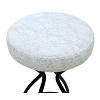CAVINAS Backless Counter Height Bar Stools Set of 2,Modern 30" Barstools with Round Padded Velvet Seat,Boho Counter Stools for Kitchen Counter - 3 of 4