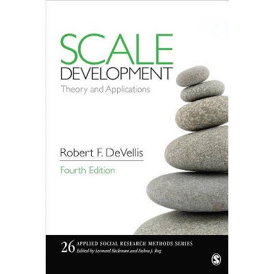 Scale Development - (Applied Social Research Methods) 4th Edition by  Robert F Devellis (Paperback)