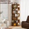 Aheaplus 7-Tier Shoe Rack, 28-32 Pair Rotating Shoe Rack Tower - 3 of 4