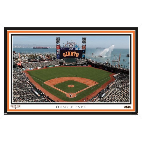 SF Giants Print FRAMED Retired Numbers 2022 High Quality 