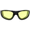 3 Pairs of MotoFrames Patriot Safety Motorcycle Glasses with Clear, Smoke, Yellow Lenses - 3 of 4