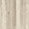 Collections Etc Carly Sheer Floral Lace Design Curtain Panel and Valance 56" x 84" Linen - 3 of 3