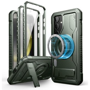 Dexnor for Samsung Galaxy S24 Plus Case with Built-in Slide Camera Cover & Screen Protector & Kickstand,Navy - 1 of 1