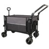 Grungis Premium All-Terrain Folding Wagon Cart,Shopping Cart with Ergonomic Adjustable Handles,Utility Cart for Camping,Shopping,Sports - 2 of 4