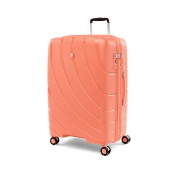 Atlantic® Luggage Convertible Medium to Large Checked Expandable Hardside Spinner